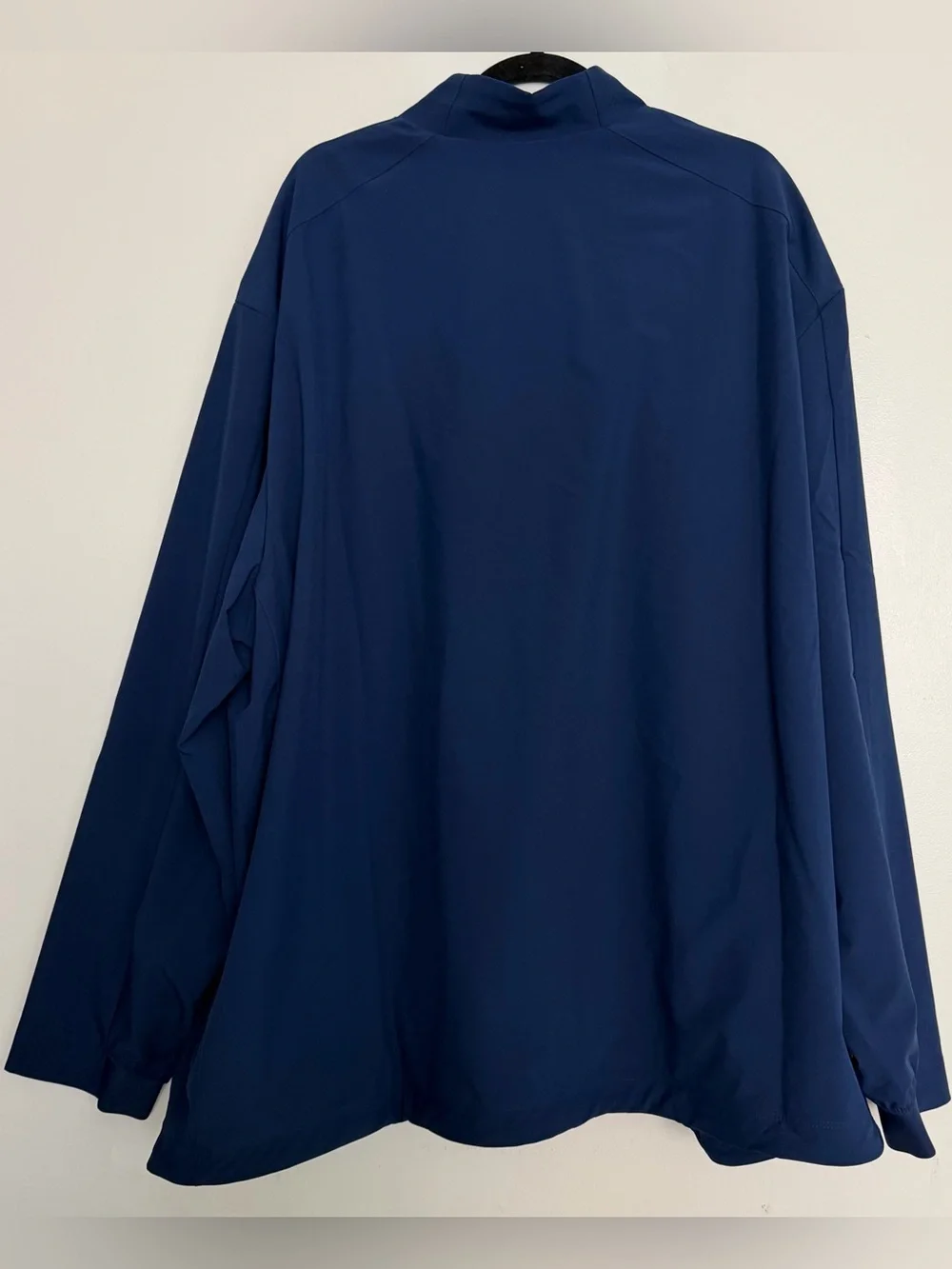 Men’s Adidas Full Zip Woven Travel Jacket Team Navy Size 3XL